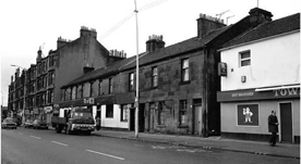Shettleston Road with Deans Bar and the Town Tavern